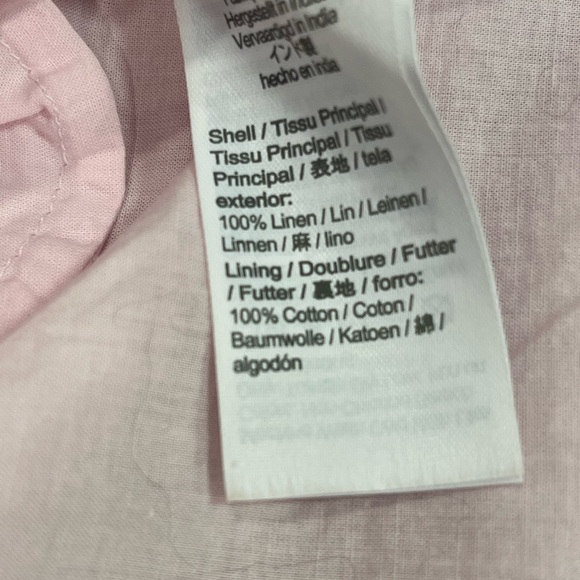 JCrew Sleeveless Linen Shift Dress - Picture 7 of 9